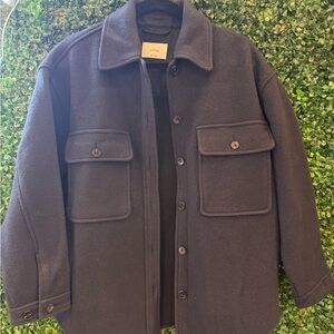 Aritzia Navy Shaket